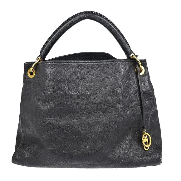 Louis Vuitton Black Monogram Empreinte Artsy MM Handbag - Picture 1 of 9